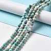 Natural Magnesite Beads Strands G-L555-02B-02-4