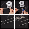 SUNNYCLUE DIY Chain Necklaces Making Kits DIY-SC0020-77-4
