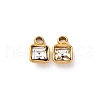Ion Plating(IP) 304 Stainless Steel Rhinestone Pendants STAS-B090-02G-09-1