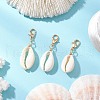 Natural Shell Pendant Decoration HJEW-JM03190-03-2