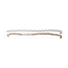 Glass Beads Stretch Bracelets Set for Women BJEW-JB11714-3