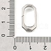 Brass Spring Gate Rings KK-V007-006P-02-3