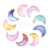 100Pcs 5 Colors Glass Pendants GLAA-CJ0001-64-5