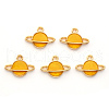 Alloy Enamel Pendants ENAM-S121-078D-2