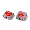 Handmade Lampwork Enamel Beads LAMP-S079-09C-2