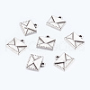 Tibetan Style Alloy Mail Charms PALLOY-EA10712Y-AS-NF-2