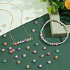ARRICRAFT 320Pcs 8 Style Transparent Electroplate Glass Beads Strands EGLA-AR0001-29-4