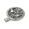304 Stainless Steel Pendants STAS-S143-07A-2