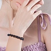 Adjustable Braided Nylon Cord Macrame Pouch Bracelet Making AJEW-SW00013-21-6