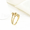 Ion Plating(IP) 304 Stainless Steel Finger Ring RJEW-A052-02A-G-1