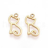 304 Stainless Steel Charms STAS-L022-358G-1