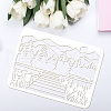Plastic Drawing Painting Stencils Templates DIY-WH0396-369-3