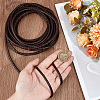Beebeecraft 5M Braided Leather Cord WL-BBC0001-01B-01-3