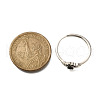 Brass Adjustable Rings for Women RJEW-R005-02P-6
