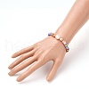 Polymer Clay Heishi Beads Stretch Bracelets BJEW-JB05707-04-3