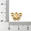 Ion Plating(IP) 316 Surgical Stainless Steel Charms STAS-Q314-12G-3