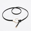 Microfibe Imitation Leather Braided Cord OCOR-WH0101-29A-6
