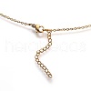 304 Stainless Steel Pendant Necklaces STAS-I099-16-G-4