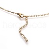 304 Stainless Steel Pendant Necklaces STAS-I099-16-G-4