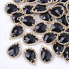 Transparent Glass Pendants X-GLAA-T007-08A-1