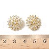 Brass Micro Pave Cubic Zirconia Pendants KK-K293-66G-3