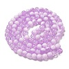 Crackle Glass Beads Strands X1-GLAA-U001-8mm-04-3