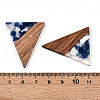 Resin and Walnut Pendants FIND-R051-01C-3