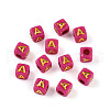 Plating Acrylic Beads OACR-N140-01A-A-1