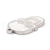 Non-Tarnish 201 Stainless Steel Pendants STAS-D451-02P-3