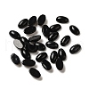 Synthetic Black Stone Cabochons G-F772-01A-09-1