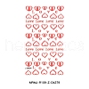 Valentine's Day 5D Love Nail Art Sticker Decals MRMJ-R109-Z-D4379-2