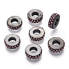 Alloy European Beads MPDL-S067-24EB-B-1