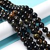Natural Tiger Eye Dyed Beads Strands G-B046-06-2