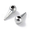Tibetan Style Alloy Charms PALLOY-D027-01AS-3