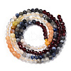 Natural Mixed Gemstone Beads Strands G-D080-A01-02-32-2