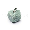 Natural Green Aventurine Pendants G-CJC0002-02A-1