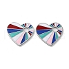 304 Stainless Steel Enamel Pendants STAS-P339-17P-01-1