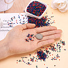 Opaque Glass Round Seed Beads GLAA-TAC0025-07A-08-5