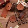 2M Flat AB Grade Cowhide Leather Cord AJEW-WH0479-73G-02-4