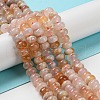 Natural Cherry Blossom Agate Beads Strands G-M420-K03-01-2