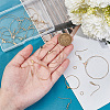 DELORIGIN DIY Earring Finding Kits DIY-DR0001-33-3