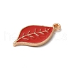 Thanksgiving Day Theme Alloy Enamel Pendants ENAM-M002-03G-08-2