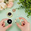 Alloy Loose Diamond Boxes CON-WH0104-11B-G-3