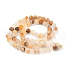Natural Yellow Hematoid Quartz Beads Strands G-D302-01-6mm-3
