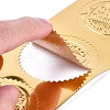 Self Adhesive Gold Foil Embossed Stickers DIY-WH0163-70B-2