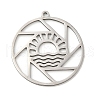 Non-Tarnish 201 Stainless Steel Pendants STAS-B049-02P-1