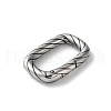 316 Stainless Steel Spring Gate Rings STAS-D303-04P-2