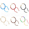 Fashewelry 12Pcs 6 Colors  Nylon Cord Braided Bead Bracelets Making BJEW-FW0001-02-1