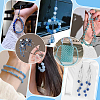   24 Color Imitation Pearl & Crackle & Transparent & Opaque Glass Beads GLAA-PH0002-89B-3