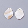 Freshwater Shell Pendants SHEL-S249-18-3